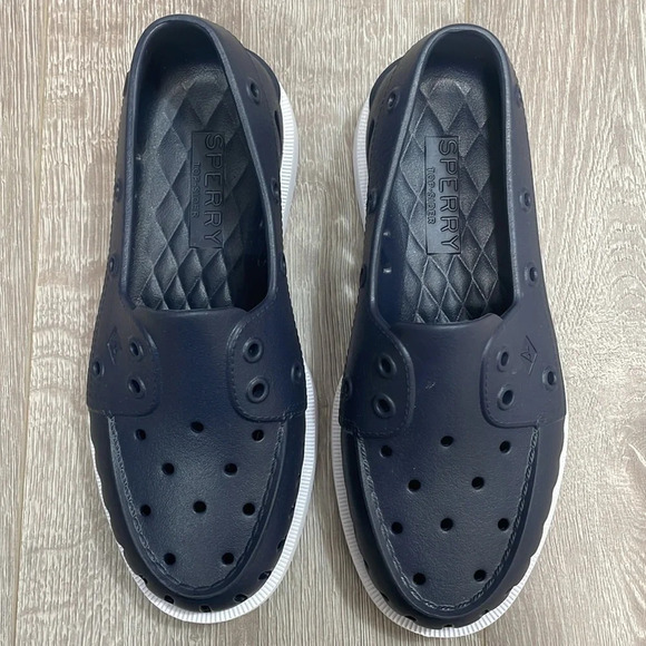 NWT Sperry Top Sider Authentic Original Float Boat Shoe Navy 6M - Picture 6 of 13